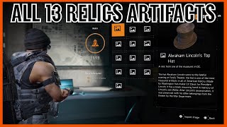 The Division 2 All Relics Artifacts Locations Division 2 Artifacts Collectibles [upl. by Audrit361]