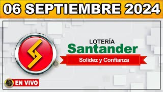 Resultado LOTERIA DE SANTANDER VIERNES 06 de septiembre 2024 [upl. by Ahsatal]