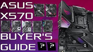 ASUS X570 Motherboard Buyers Guide [upl. by Mihalco]