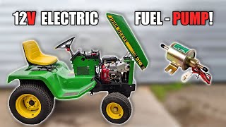 How to Wire a 12v Electric Fuel Pump [upl. by Arlana298]