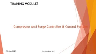 Compressor Anti Surge Controller amp Control Systems [upl. by Ritch537]