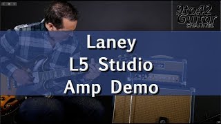 Laney L5 Studio Lionheart Head and 1x12 cab demo [upl. by Ursi]