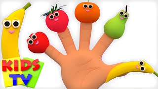 Fruits Finger Family  Learn Fruits  Fruits Song  Nursery Rhymes  Kids Tv [upl. by Evets]