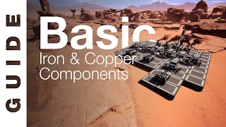 100 EFFICIENT Beginner Tier1 Iron amp Copper Components SATISFACTORY GUIDE [upl. by Vinaya410]