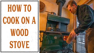 HOW TO FIRE UP amp USE YOUR WOOD COOKSTOVE  HOMESTEADING FAMILY [upl. by Nannarb]