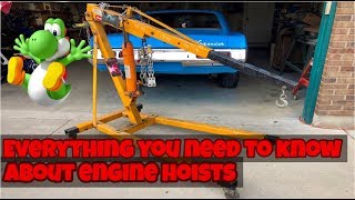 How To Use An Engine Hoist [upl. by Neret]