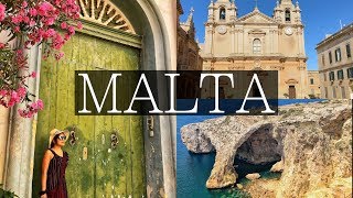 3 Days in MALTA  Valletta Mdina Stunning Blue Grotto 3 Cities [upl. by Fortune]