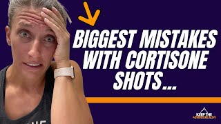 What you NEED to know ABOUT A CORTISONE SHOT in the knee [upl. by Roderigo]