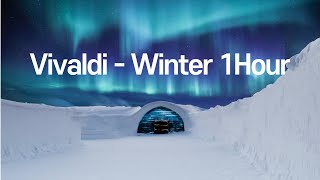 Vivaldi  Four Seasons Winter 1Hour Classic [upl. by Petersen820]