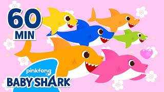 Baby Shark Doo Doo Doo Doo 1 hour  Compilation  Original Baby Shark Song  Baby Shark Official [upl. by Sauder]