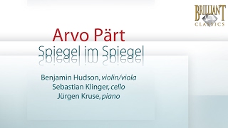 Arvo Pärt Spiegel im Spiegel Full Album [upl. by Jt353]