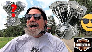 First RIDE On A HARLEY Davidson SHOVELHEAD  Whats WRONG In My 80 Inch HARLEY EVO Softail Motor [upl. by Eisseb]