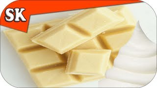 HOW TO MAKE WHITE CHOCOLATE GANACHE [upl. by Wolcott]