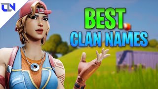 1000 Best Cool Sweaty ClanChannel Names Not Taken  Join A Fortnite Clan [upl. by Ytirahs]