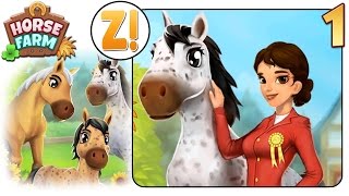 Horse Farm Dein eigener Reiterhof 1  Lets Play DEUTSCH [upl. by Adnaral]