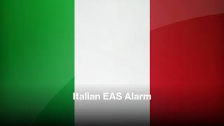 Italian EAS Alarm [upl. by Ecnaled]