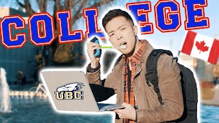 A Day in the Life of a Canadian University Student  UBC [upl. by Daeriam]