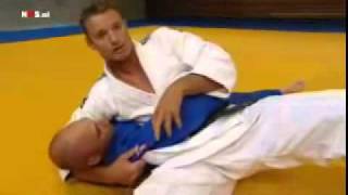 Judo techniek 8  Mark Huizinga  Houdgreep [upl. by Eadnus]