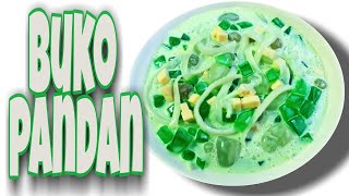 Buko Pandan  Filipino Dessert  Panlasang Pinoy [upl. by Eelik726]