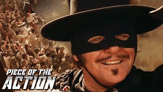 Legendary Zorro Disrupts Hanging  The Mask Of Zorro [upl. by Tychon132]