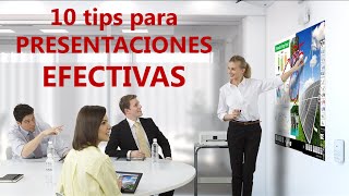 10 Tips Presentaciones Efectivas [upl. by Nitsu]