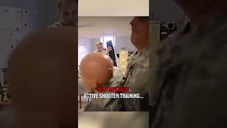 Military base active shooter scenario training‼️🤯 military army combat war [upl. by Olympe198]