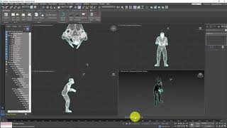 3ds Max and Mixamo Combine Multiple Animations [upl. by Neva]