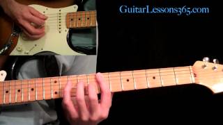 Panama Guitar Lesson Pt1  Van Halen  Intro [upl. by Aleuqahs]