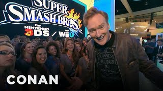 Conan Visits E3 2014  CONAN on TBS [upl. by Dowdell508]