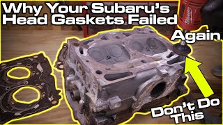 Why Your Subarus Head Gaskets Failed Again [upl. by Christiana]