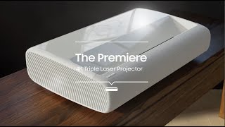 The Premiere 4K Laser Smart Projector  Samsung [upl. by Bornstein210]