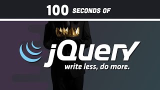 The Legend of jQuery in 100 Seconds [upl. by Alehs]