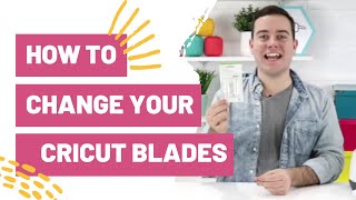 How To Change Your Cricut Blades [upl. by Heddy]