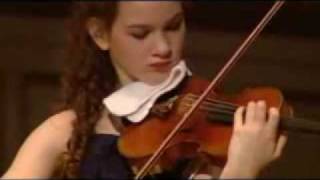 Hilary Hahn plays Ernst s Grand Caprice on Schuberts Der Erlkönig Op 26 [upl. by Ajidahk]