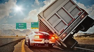 BeamNG Drive  Realistic Freeway Crashes 9 [upl. by Ohce]