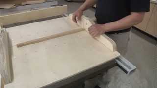 5 Cuts to a quotPerfectquot CrossCut Sled [upl. by Sternlight]