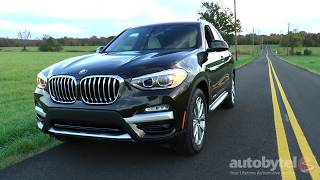 2018 BMW X3 xDrive30i Test Drive Video Review [upl. by Kado]