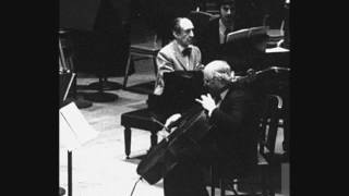 Rostropovich and Horowitz play Rachmaninoff Andante from Cello Sonata 1976 [upl. by Ted]