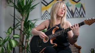 Fender Acoustasonic Stratocaster  First Impressions with Liz Phair [upl. by Nairadal305]