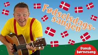 Fødselsdagssangen  Børnesang  Fagter  Sangleg  Fødselsdag  Michael Back [upl. by Estele969]