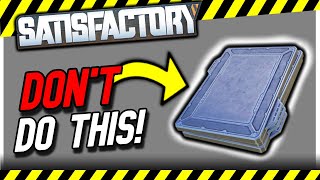 USE THIS ‘Reinforced Iron Plate’ RECIPE in Satisfactory 10 [upl. by Shannen697]