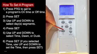 How to Program A Defiant Indoor In wall Digital Timer model 32648  Instructions [upl. by Nosimaj]