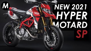 New 2021 Ducati Hypermotard 950 RVE amp SP Update Announced [upl. by Hsiri]