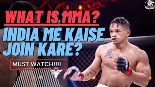 What is MMA How to Join MMA in India  Detailed Explanation  Hindi  Indian MMA  Pratik Patil [upl. by Ilarrold]