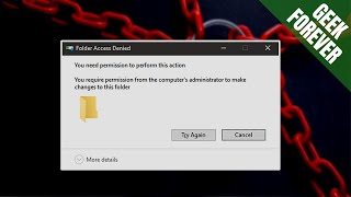 🖥️Access Denied Cant delete file [upl. by Glynis956]