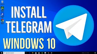 How to Install Telegram on Windows 10 PC [upl. by Dhaf]