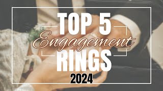 Engagement Ring Styles 2024 Top 5 Trends amp Designs [upl. by Ydnab]