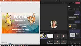 TEAMS  split screen see chat and presentation [upl. by Lorin]