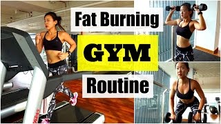 My Fat Burning GYM Routine Treadmill Interval Running [upl. by Ronoh248]