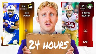 24 Hours To Build My Madden Team… [upl. by Amberly848]